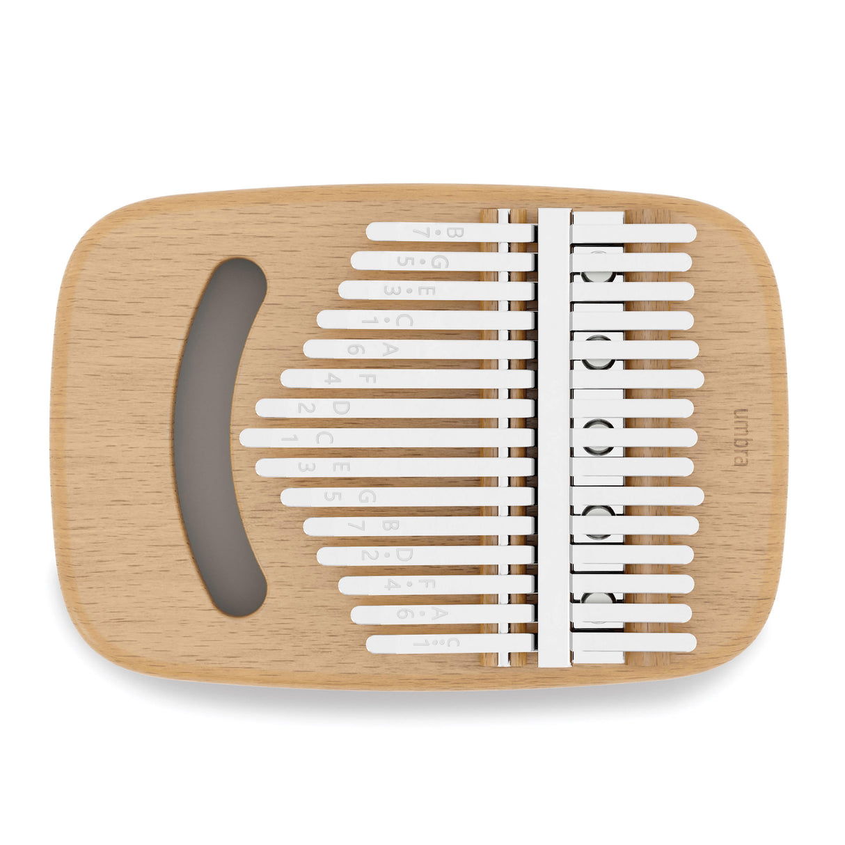 Strumba Kalimba - White/Natural