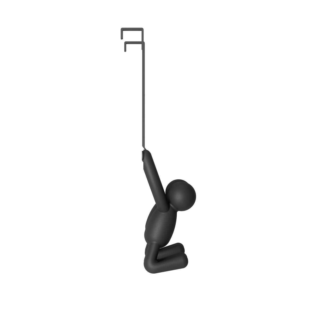 Buddy Over-The-Door Double Hook - Black