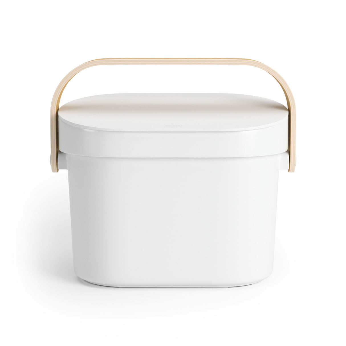 Bellwood Compost Bin - White/ Natural