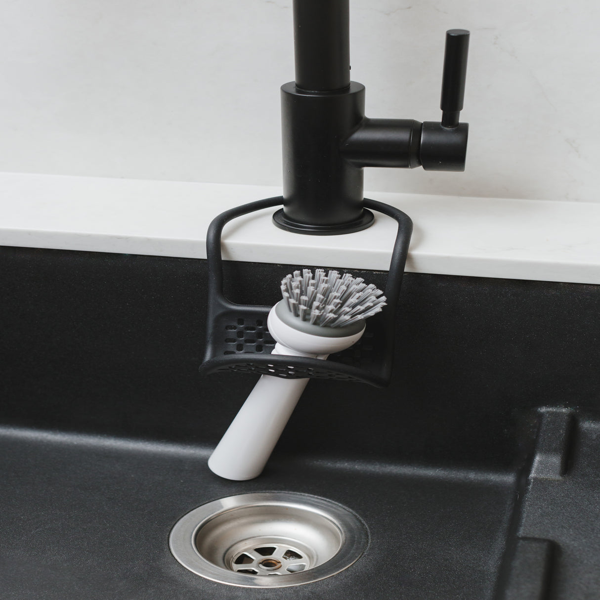 Sling Flexible Sink Caddy - Black