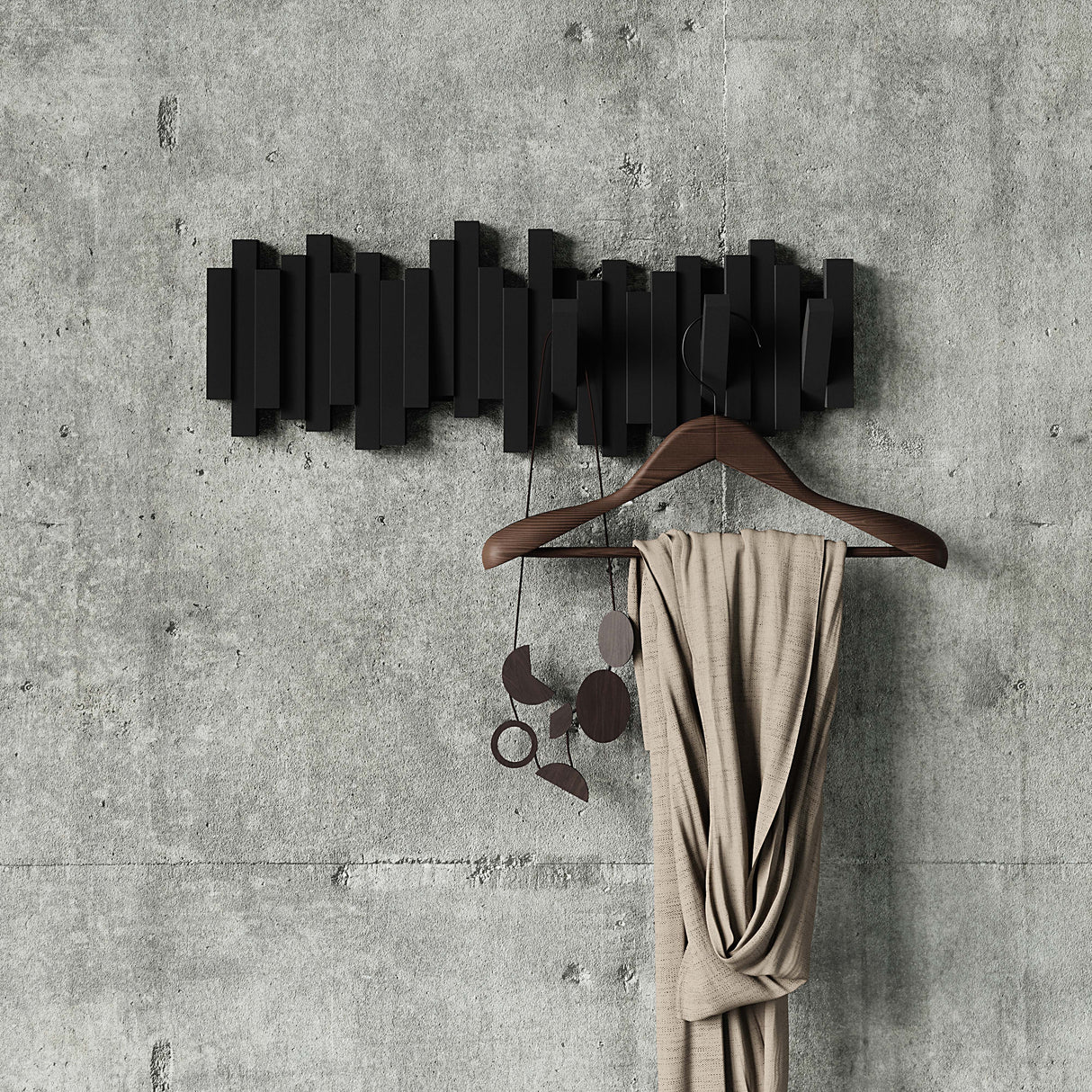 Sticks Multi Hook - Black