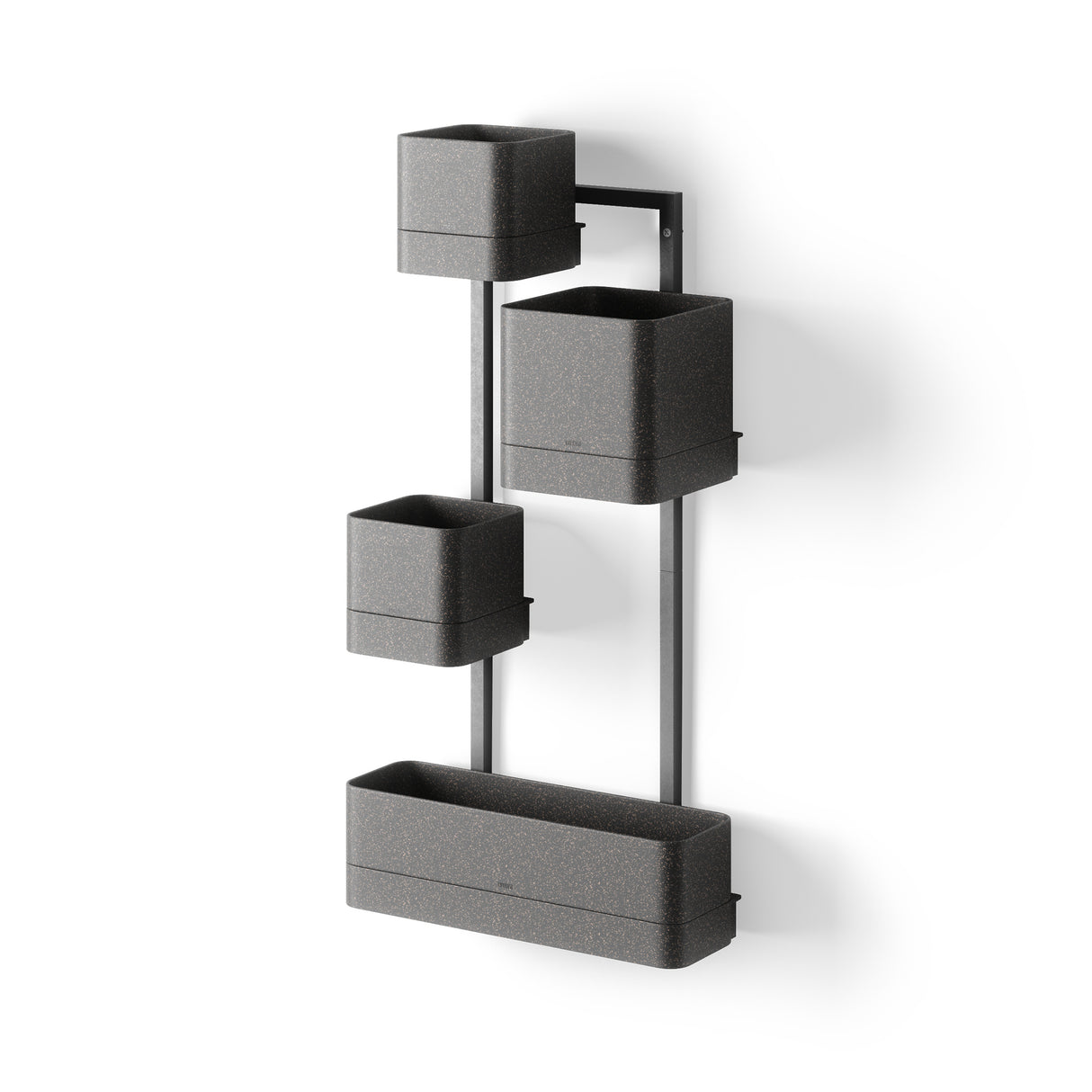 Cubiko Wall Planter - Black