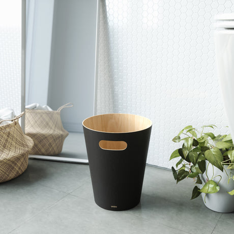 Woodrow Rubbish Bin Bundle - Black