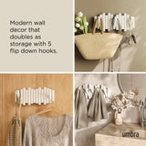 Picket Wall Hook Bundle - White