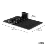 Udry Ultra Drying Rack with Mat - Black