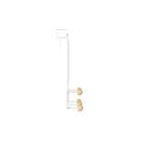 Estique Over-The-Door 5 Hook - White