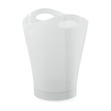 Garbino Rubbish Bin - Metallic White