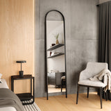 Bellwood Leaning Mirror - Black