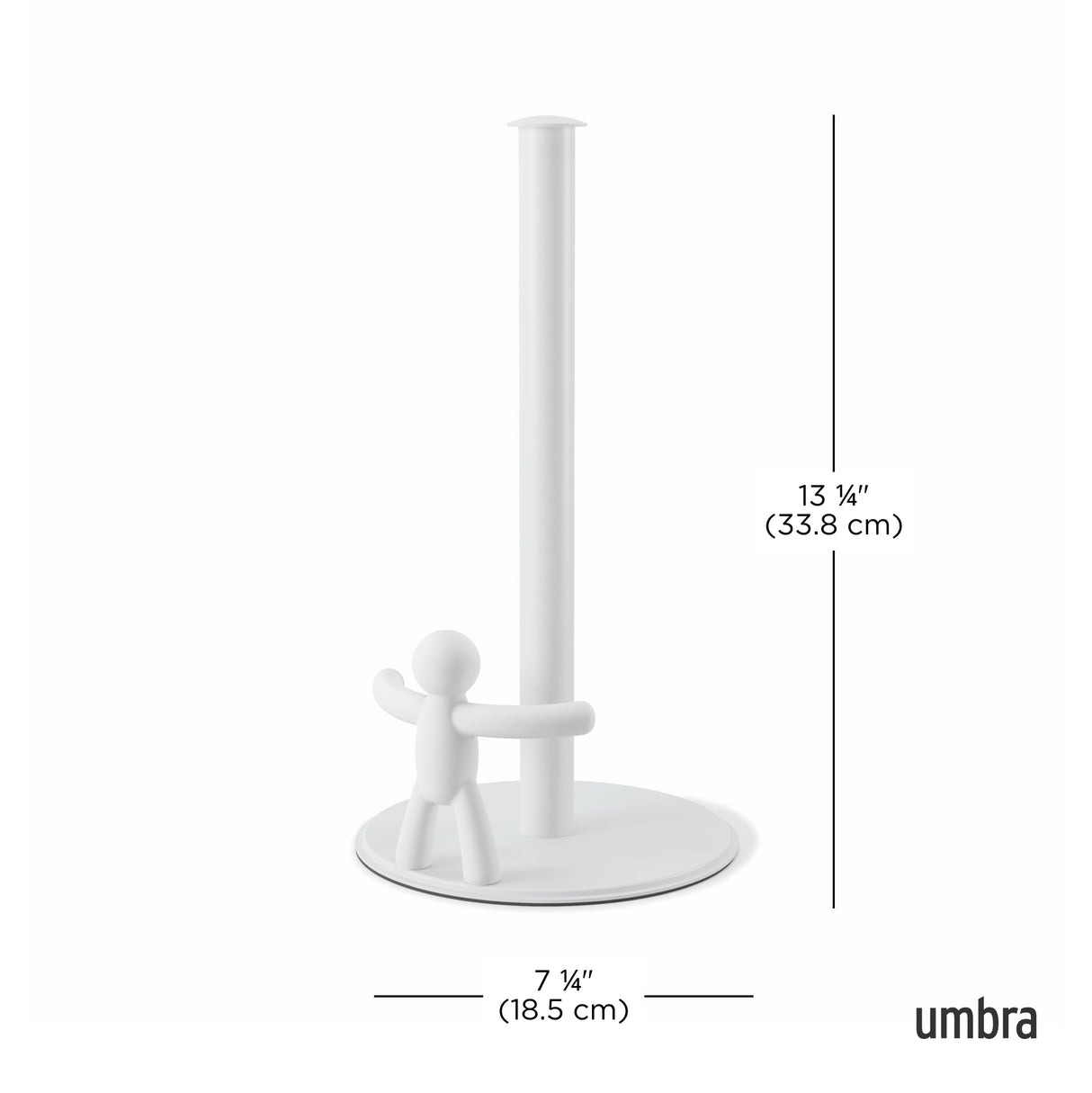 Buddy Paper Towel Holder - White