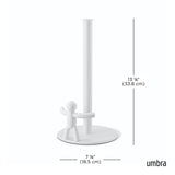 Buddy Paper Towel Holder - White