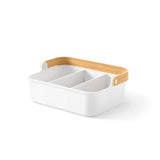 Bellwood Storage Bin - Large - White/Natural