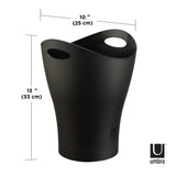 Garbino Rubbish Bin - Black