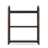 Bellwood Freestanding Shelf 3 Tier - Black/Walnut