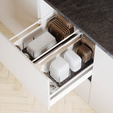 Peggy Drawer Organiser (Set of 2) - Charcoal