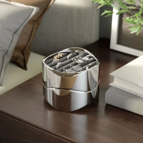 Wavy Jewellery Organiser - Chrome