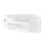 Flex Adhesive Corner Shower Caddy - White