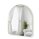 Hubba Arched Wall Mirror - Brass