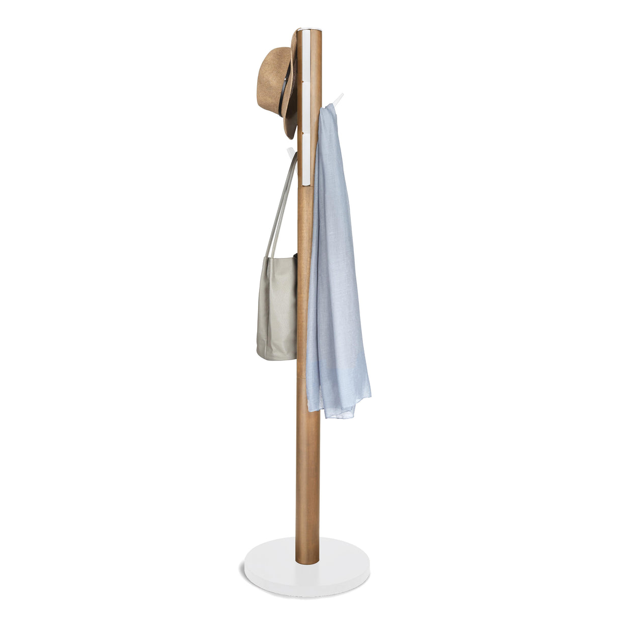 Flapper Coat Rack - White