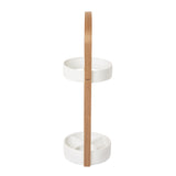 Bellwood Umbrella Stand - White/Natural