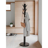 Flapper Coat Rack - Black/Walnut