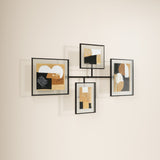 Flute Wall Gallery Frame Set of 4 - Black