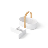 Bellwood Storage Caddy - White/Natural