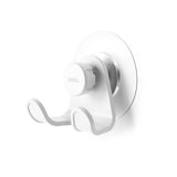 Flex Adhesive Double Hook - White