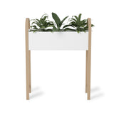 Bellwood Planter - White/Natural