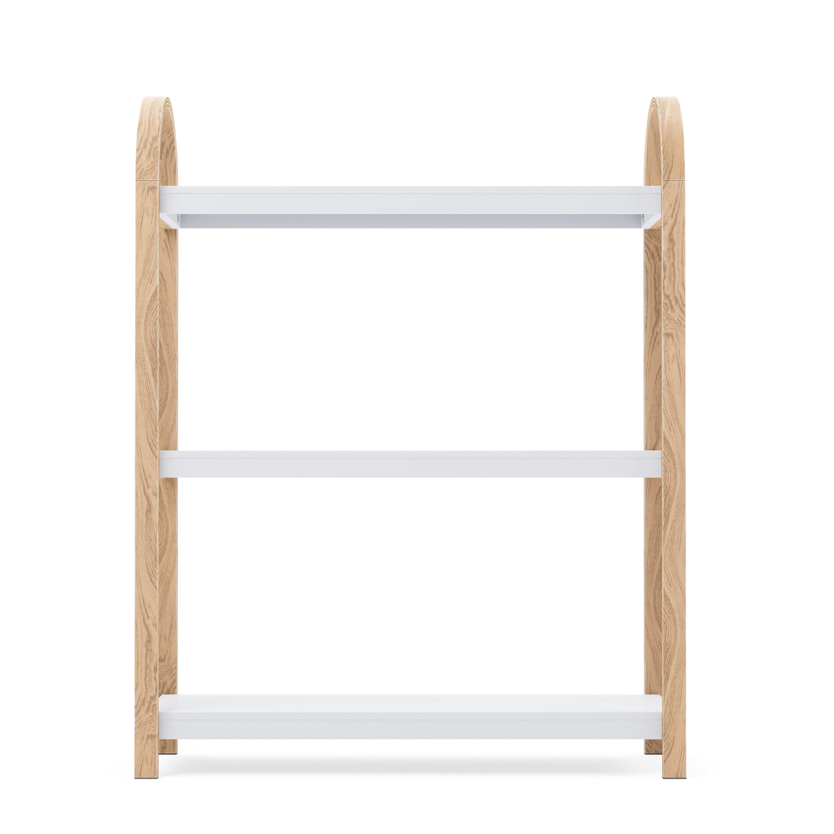 Bellwood Freestanding Shelf 3 Tier - White/Natural