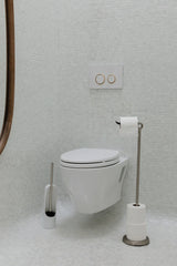 Tucan Toilet Paper Stand - Nickel