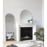 Hubba Arched Leaning Mirror - Brass