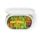 Bellwood Compost Bin - White/ Natural