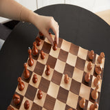 Wobble Chess Set - Walnut