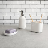 Step Soap Dish - White