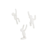 Buddy Wall Hooks Set of 3 - White