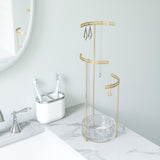 Tesora Jewellery Stand - Brass