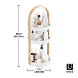 Bellwood Cosmetic Organiser - White & Natural