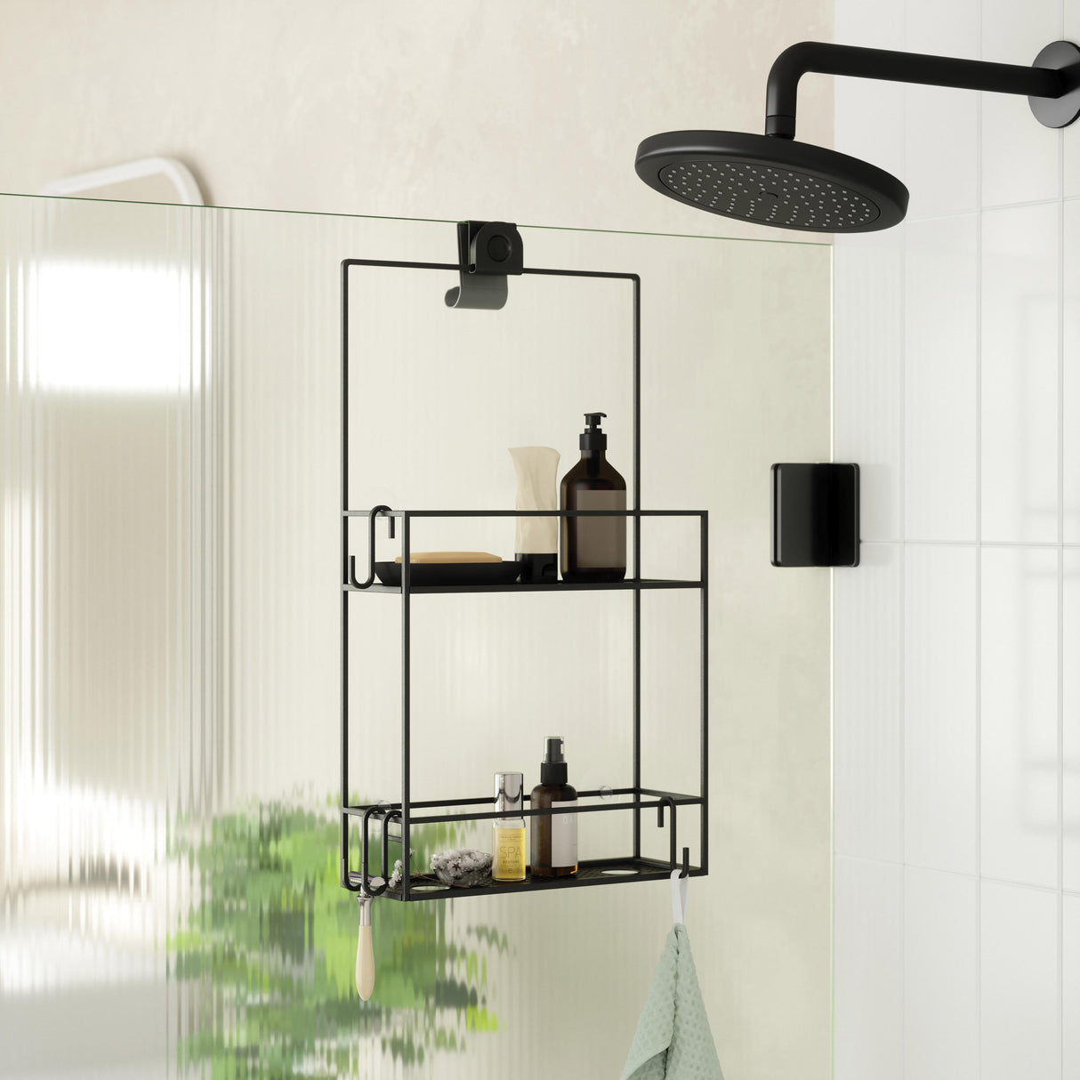 Cubiko Shower Caddy - Black