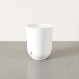 Step Bin with Lid - White