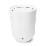 Step Bin with Lid - White