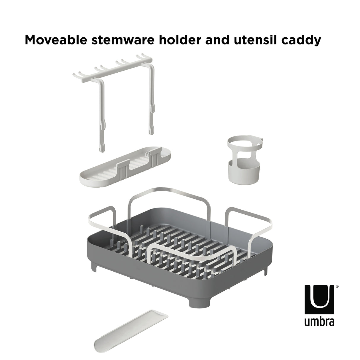 Holster Dish Rack - Charcoal