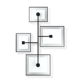 Flute Wall Gallery Frame Set of 4 - Black