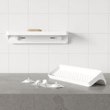 Flex Adhesive Wall Shelf - White