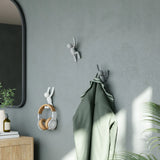 Buddy Wall Hooks Set of 3 - Grey