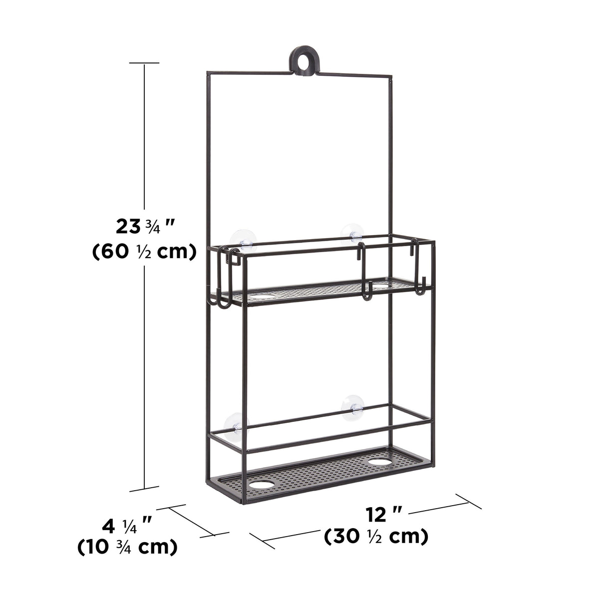 Cubiko Shower Caddy - Black