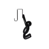 Buddy Over-The-Door Single Hook - Set of 2 - Black