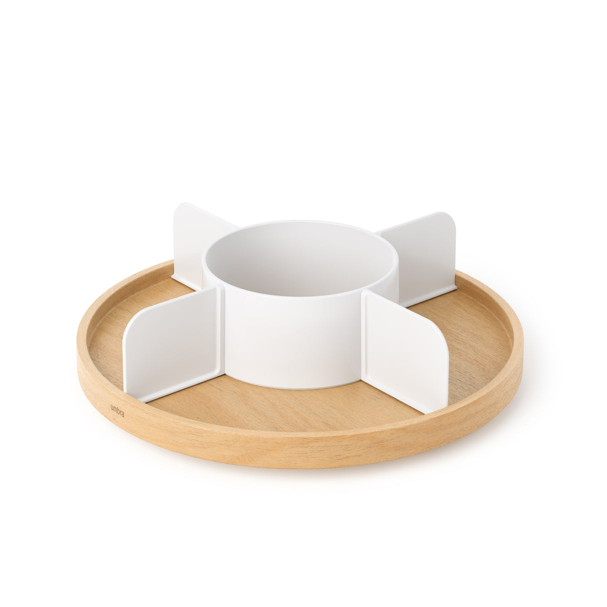 Bellwood Lazy Susan - White/Natural