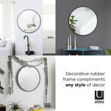 Hub Mirror - 45cm - Black